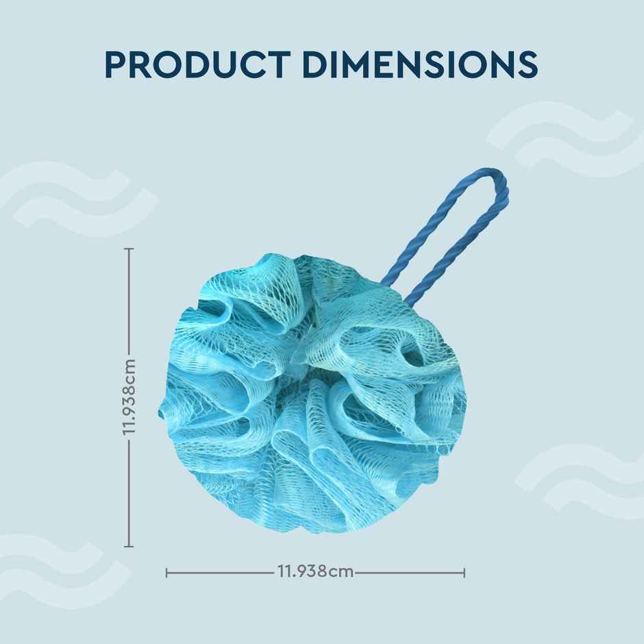 GUBB Luxe Sponge Round Loofah - Arctic