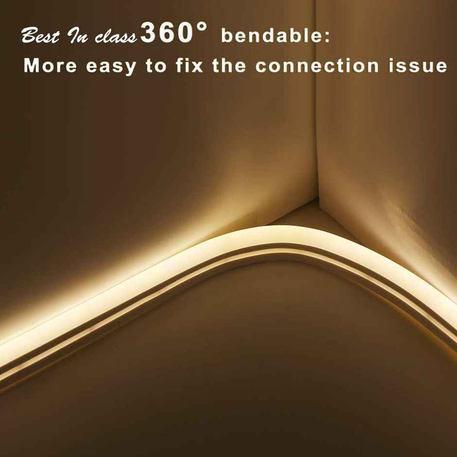 DesiDiya Neon Decorative Led Lights With Adapter Soft Glow | Warm White | 5 m