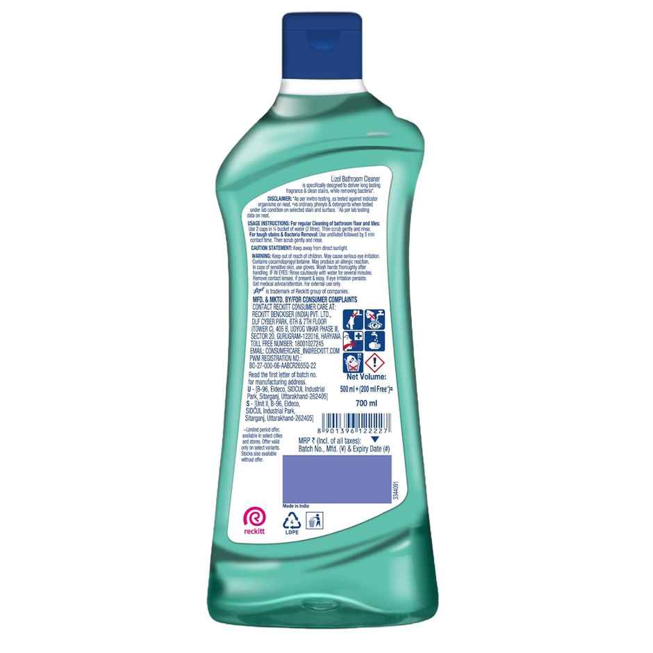 Lizol bathroom cleaner- for Bathrooms & Floors | Pine Forest