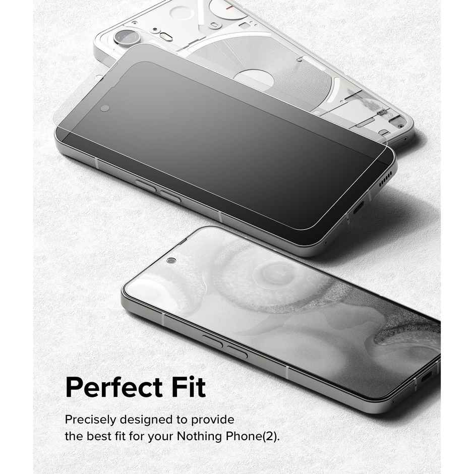 Ringke Nothing Phone | 2 Tempered Glass Screen Protector Guard - 2 Pack