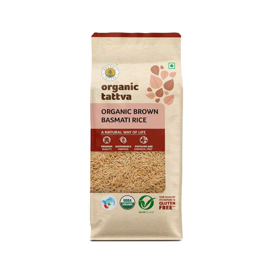 Organic Tattva Brown Basmati Rice