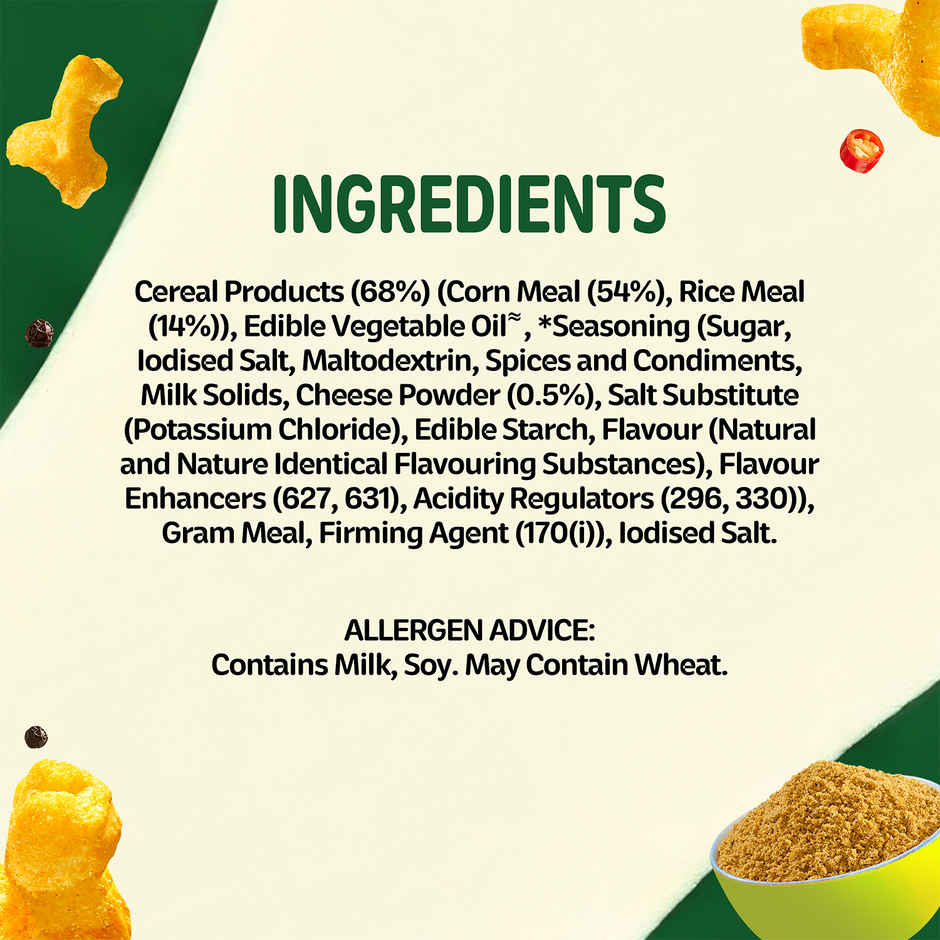 Kurkure Namkeen Playz Puffcorn Yummy Cheese | Snacks