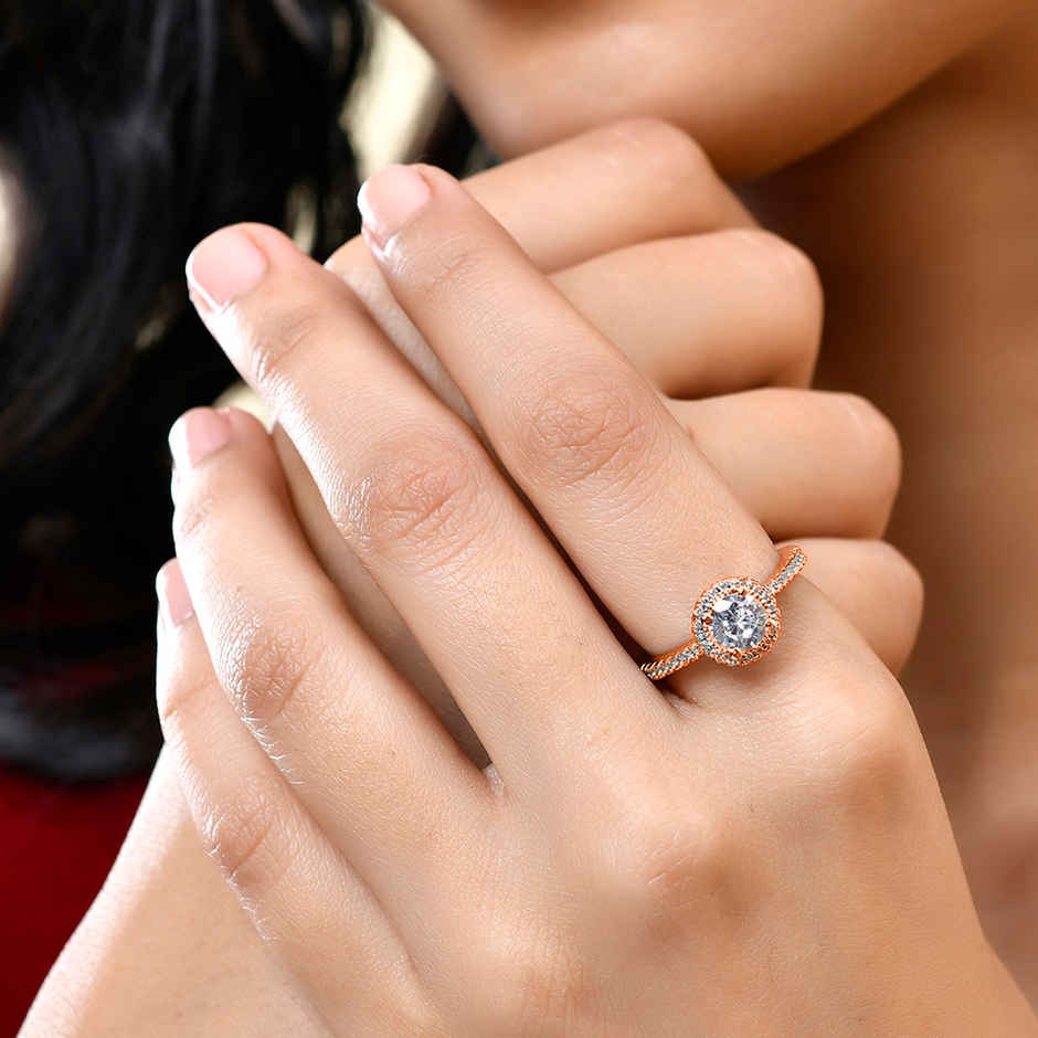 Voylla Valentine's Day Eternal Love Solitaire Ring