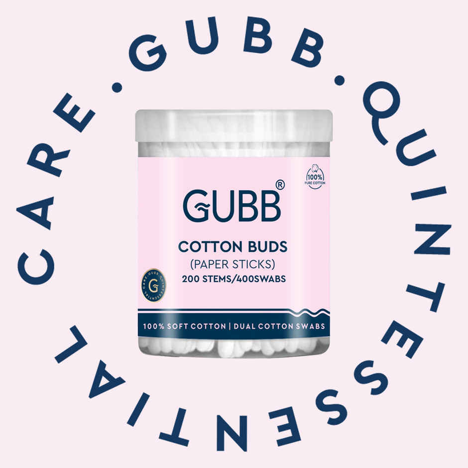 GUBB Cotton Buds Paper Stick 200S