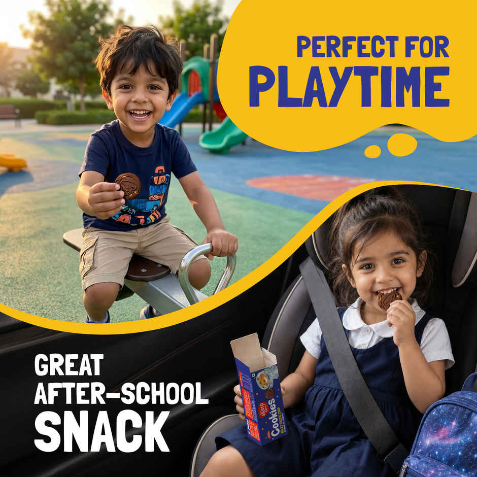 Slurrp Farm No Maida Milky Choco Chip Cookies - Yummy Biscuits For Kids
