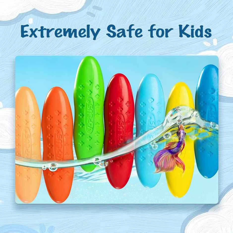 Y-PLUS Peanut Crayons Vibrant Set