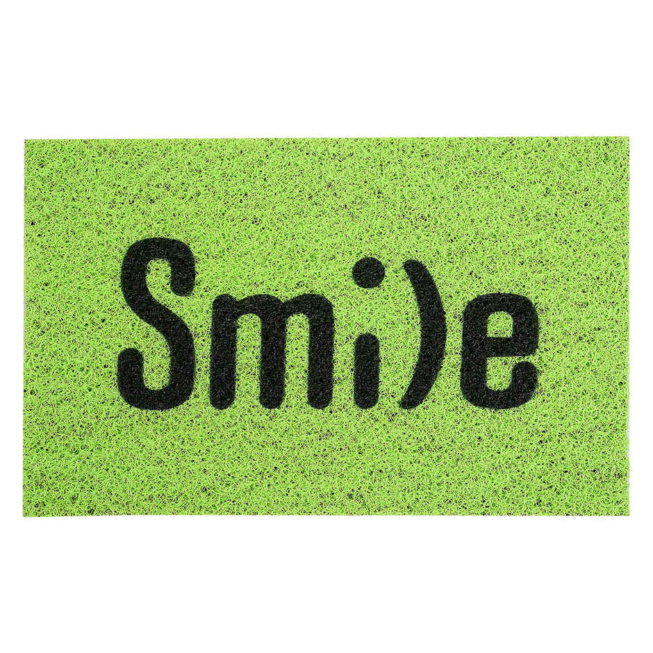 Status Green PVC Mat 38 Cm x 58 Cm - Smile | Assorted