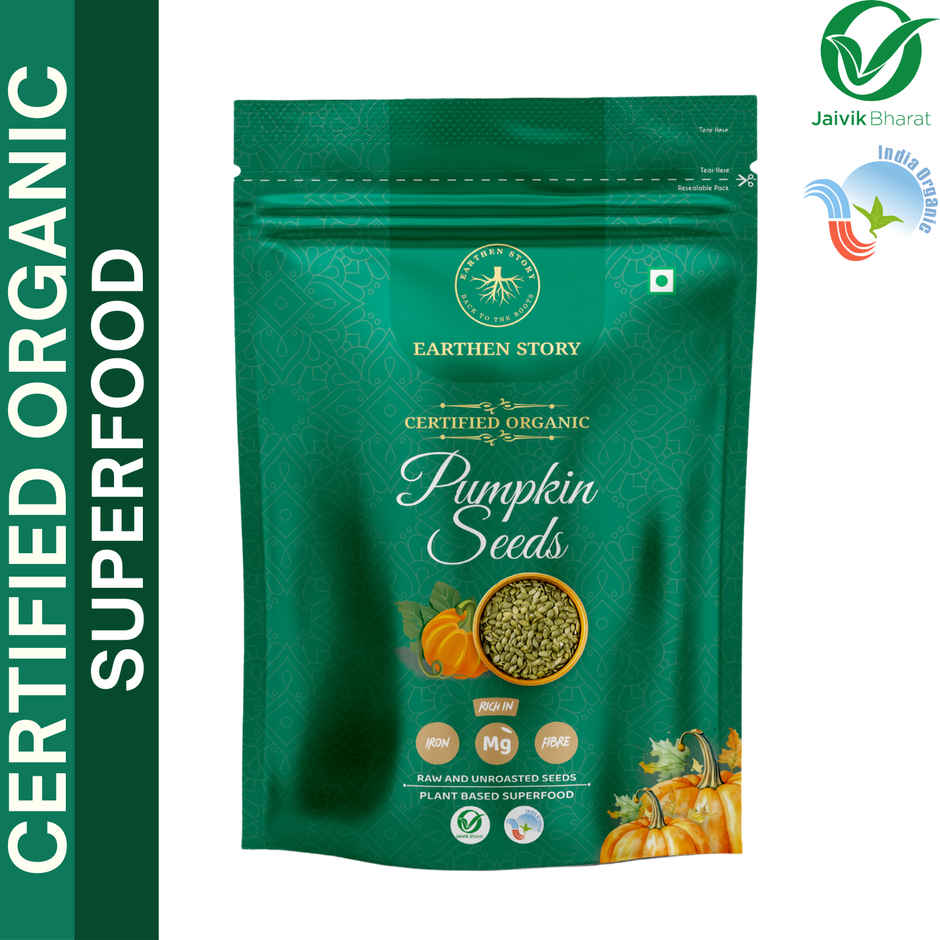 Earthen Story Organic Raw Pumpkin Seeds Combo