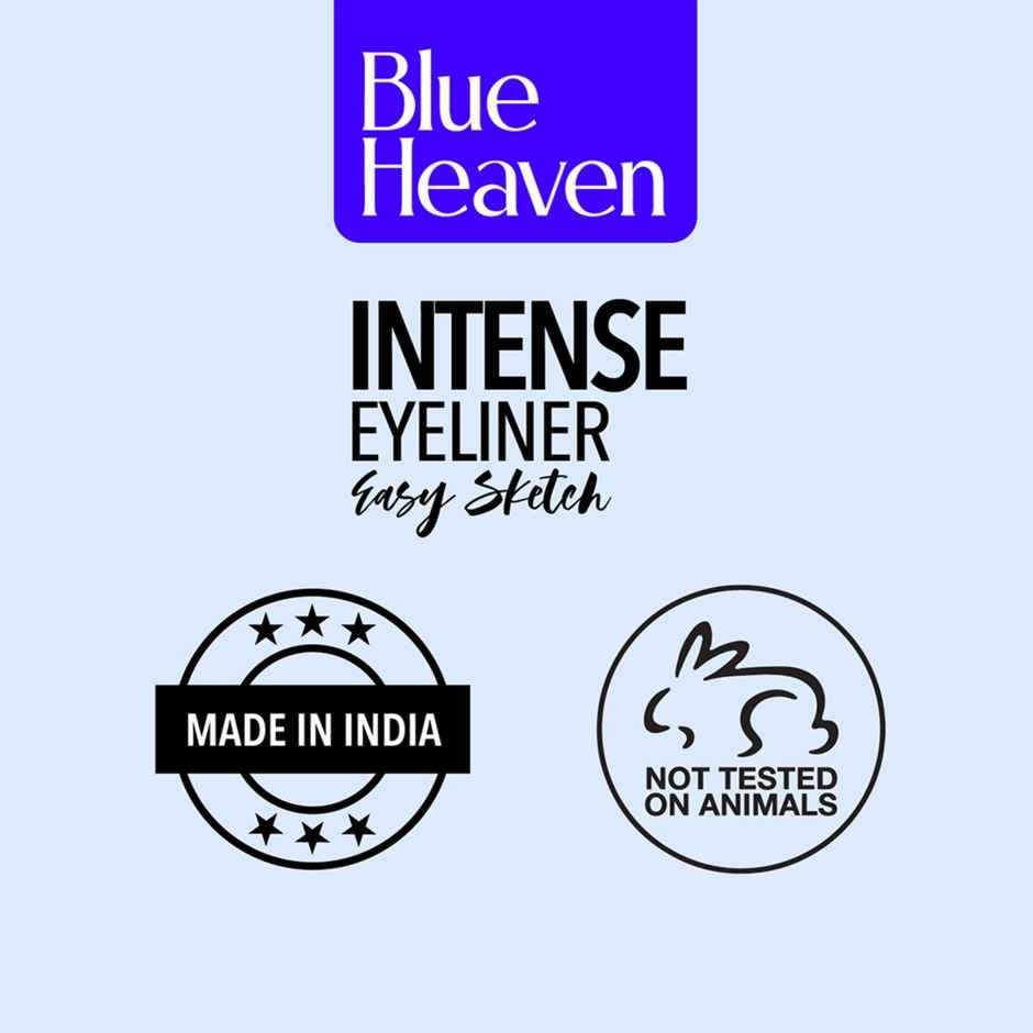 Blue Heaven Intense Easy Sketch Eyeliner - Black