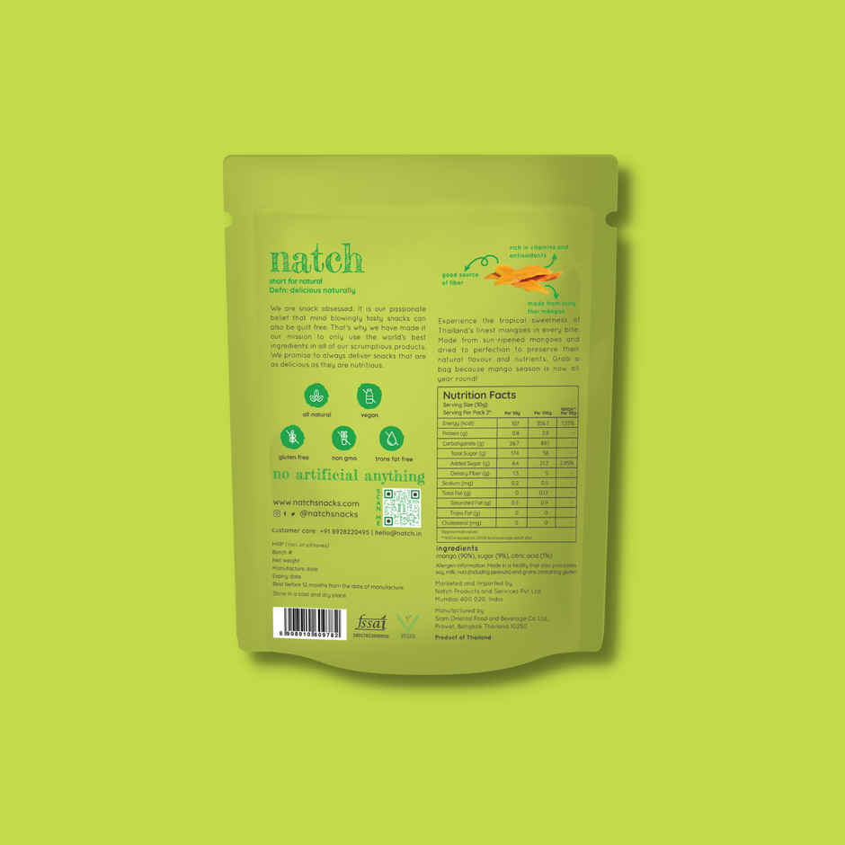 Natch Mango Slices - Bare