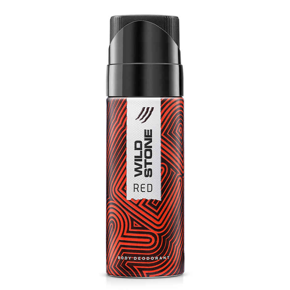 Wild Stone Men's Red Long Lasting Body Deodorant