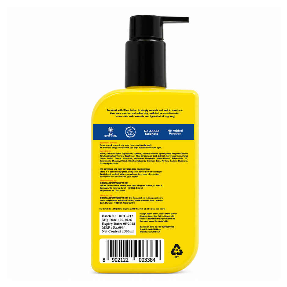 KT Kids Moisturizing Baby Lotion Shea Butter and Alovera 1 Pack