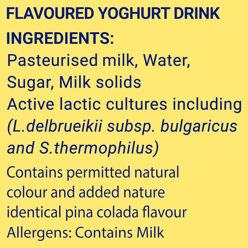 Mamie Yova Deliciously French Fruit Yogurt Mango(90 gms), Mamie Yova Yopop Yogurt Drink Pinacolada(125 ml) 