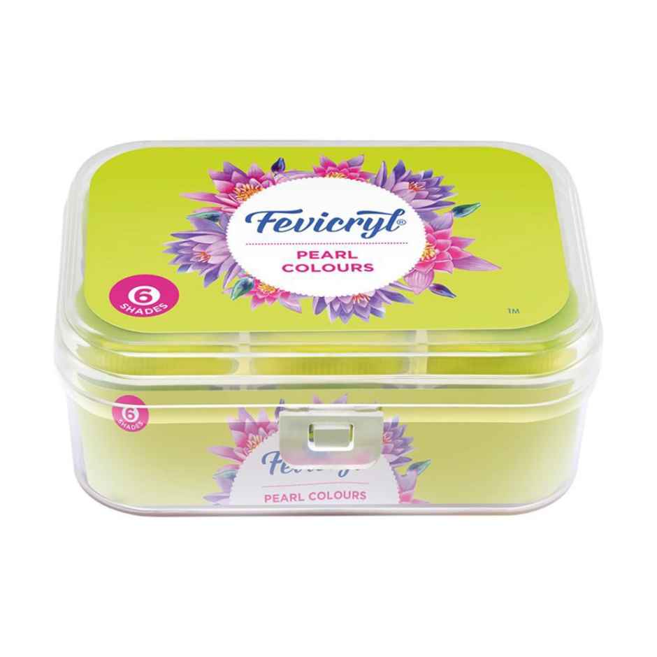 Fevicryl Pearl Acrylic Colour Kit
