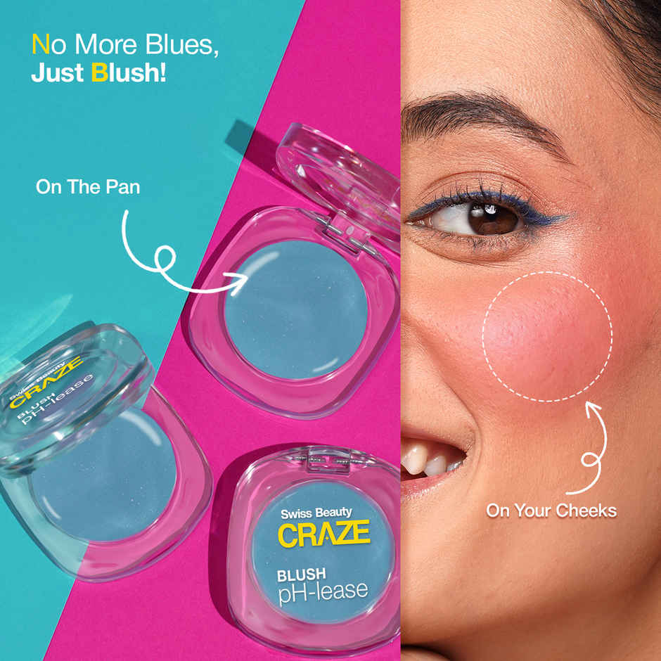 Swiss Beauty CRAZE Blush pH-lease