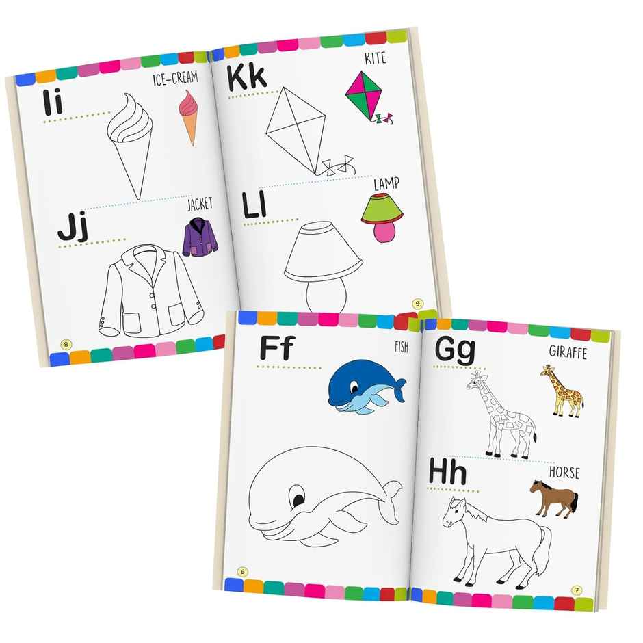 Little Colouring Books for Kids (Set of 10 Books)