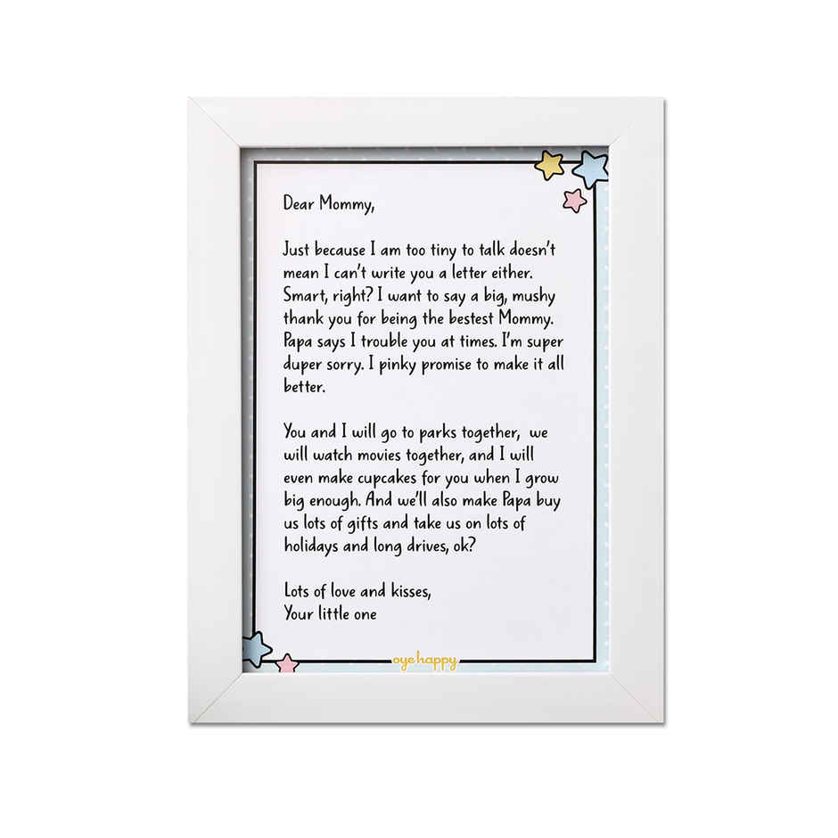 Oye Happy Letter For Dog Mom