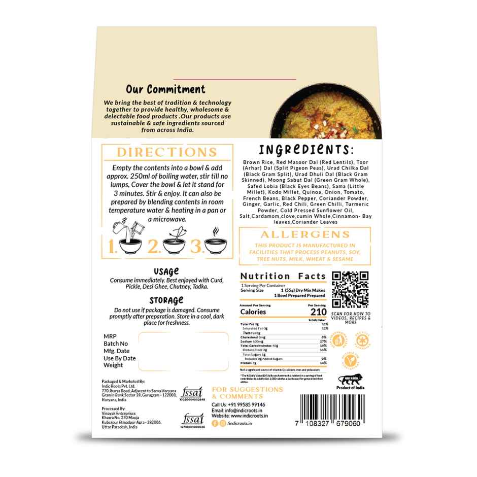 Indic RootsMultigrain Khichdi
