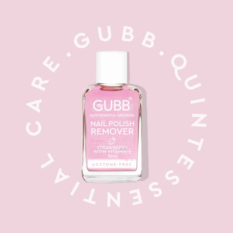 GUBB Nail Polish Remover | Strawberry