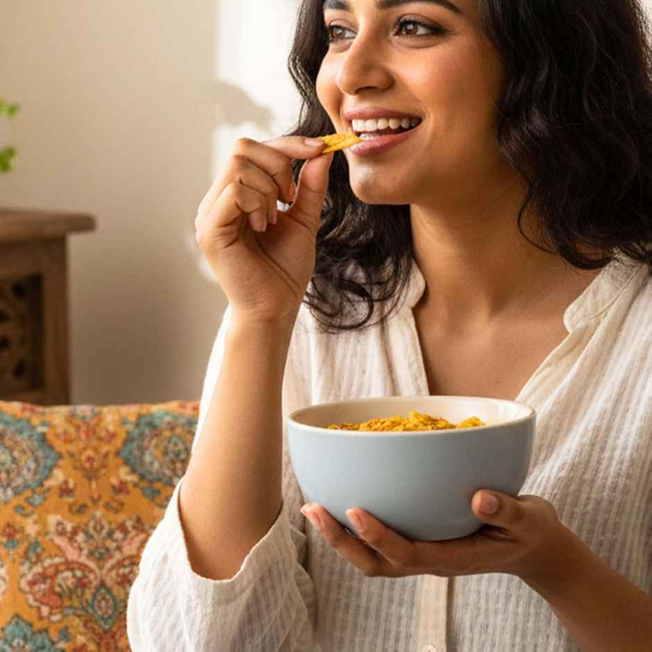 The Earth Store Grey Mellow Ceramic Bowl | 450 ml