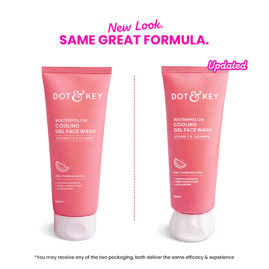 Dot & Key Watermelon Superglow Facial Gel Cleanser