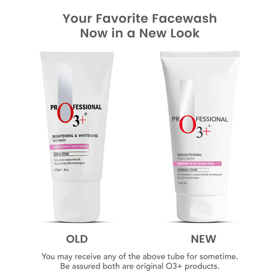 O3+ Brightening & Whitening Face Wash