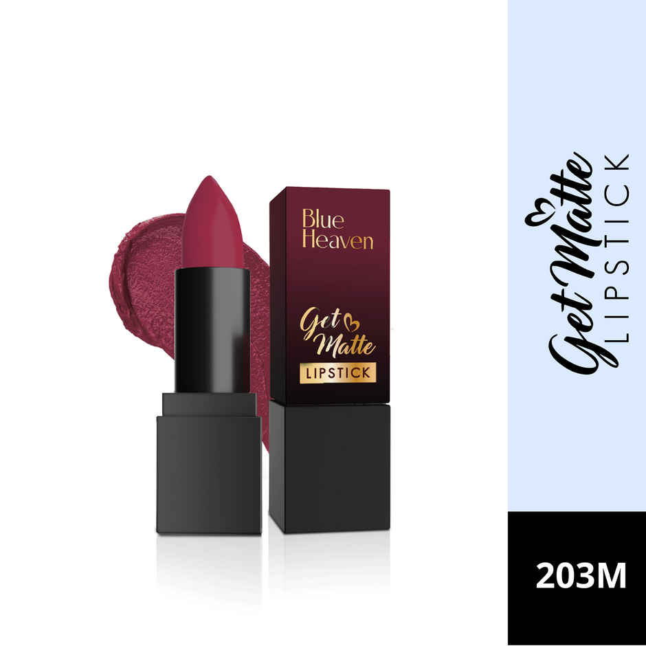 Blue Heaven Get Matte Lipstick 203M