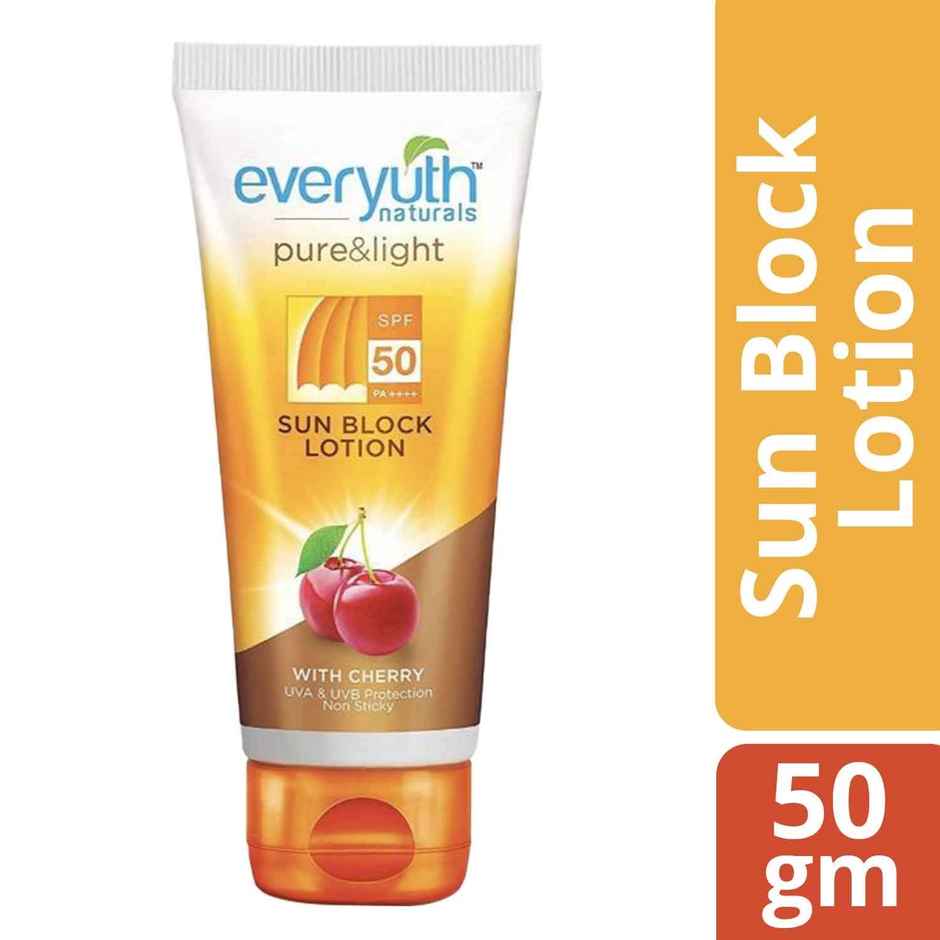 Everyuth Naturals SPF 50 Sun Block Lotion