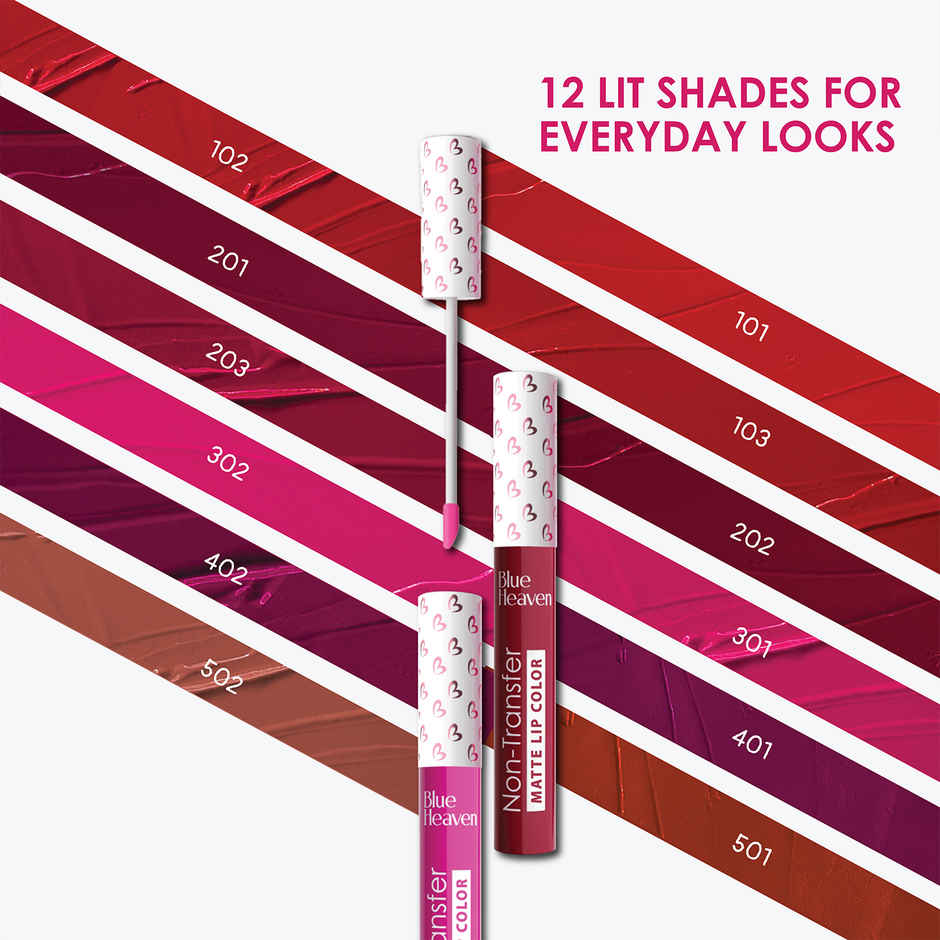 Blue Heaven Non Transfer Lip Color | Maroon 202