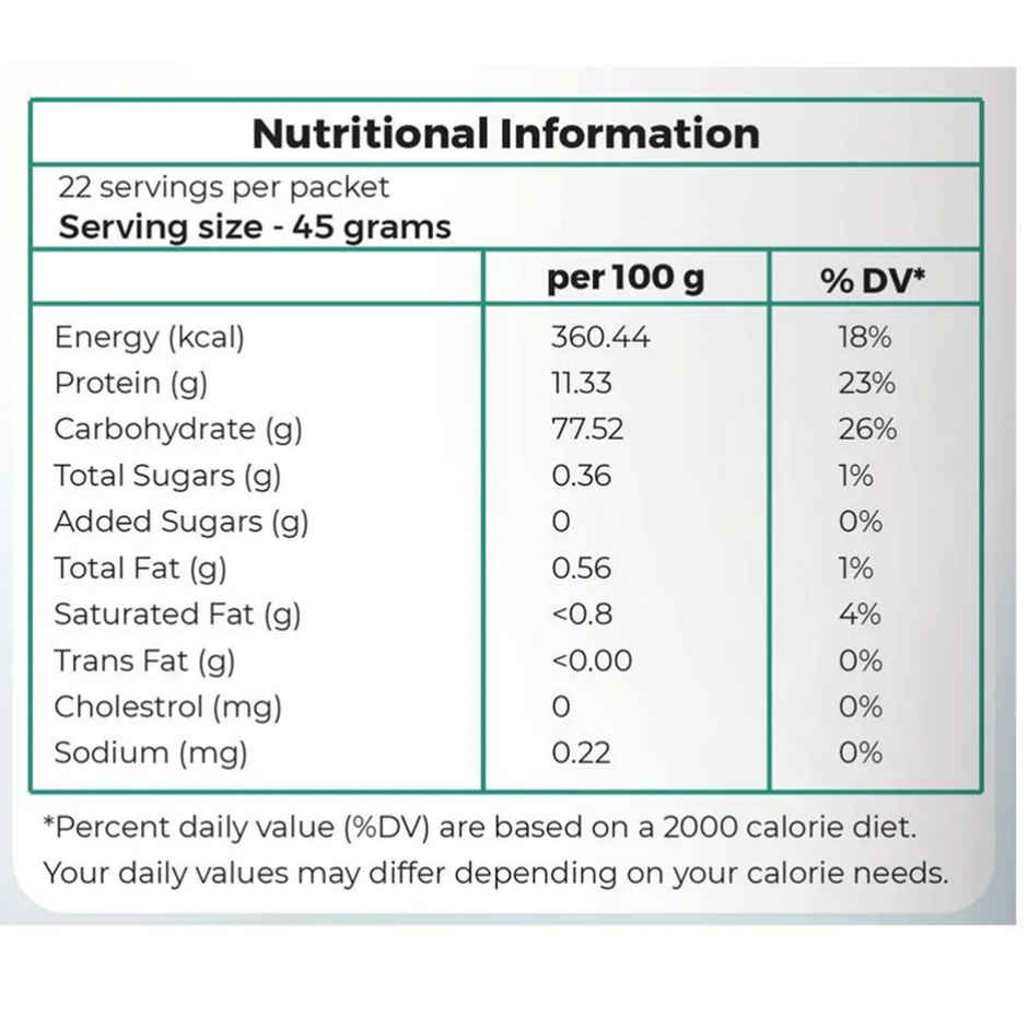 Safe Harvest Pesticide-Free Roasted Sooji