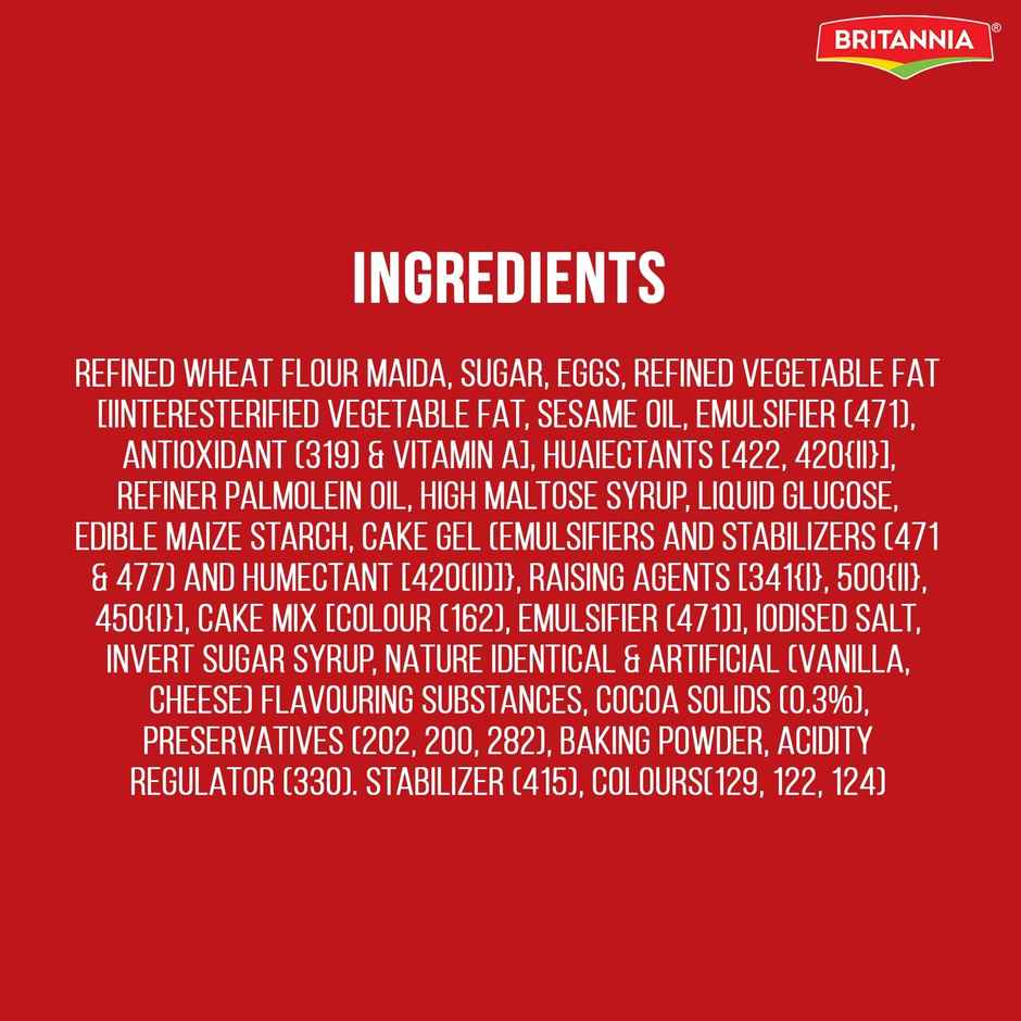 Britannia Gobbles Marble Red Velvet Cake | Bakery Delight