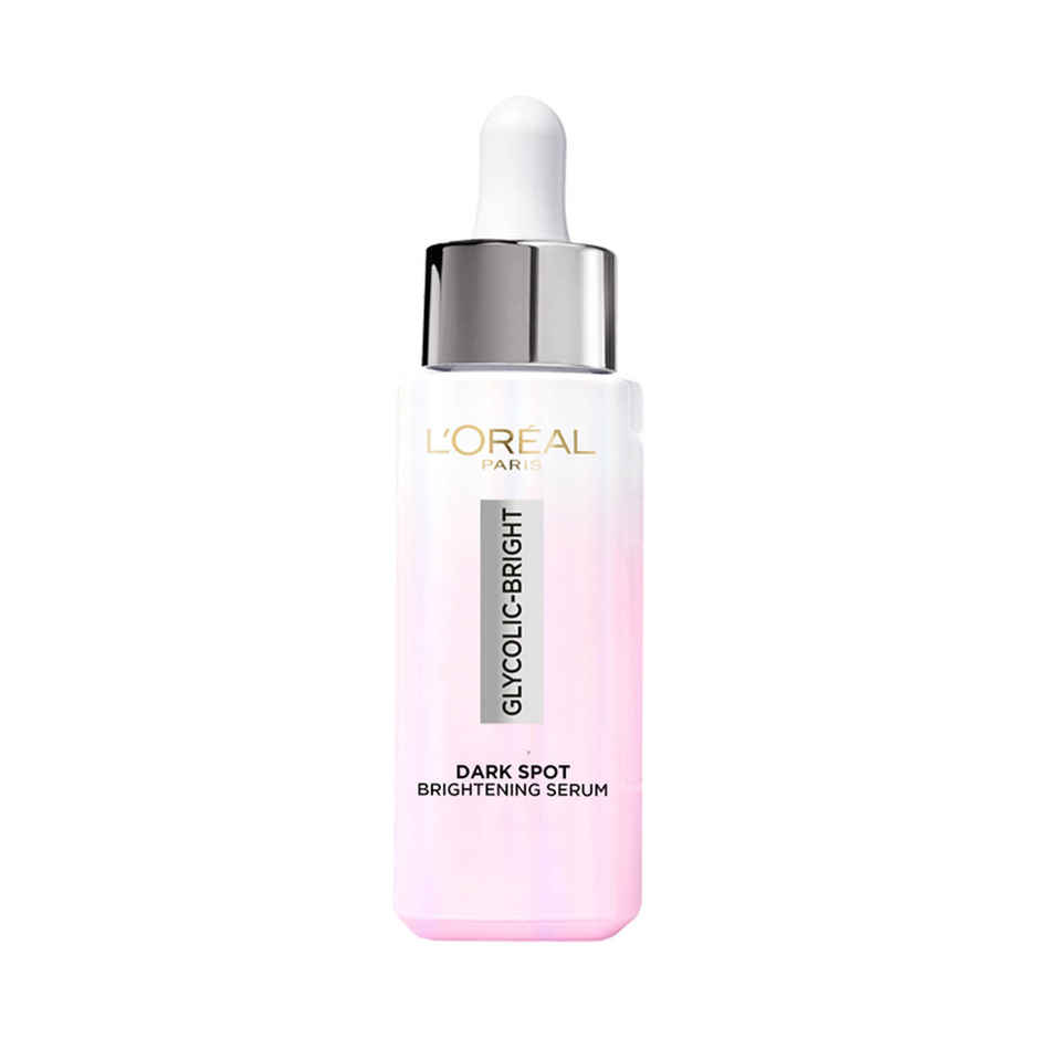 L'Oreal Paris Glycolic Bright 8% Melasyl + Niacinamide Face Serum for Brightening Dark Spots