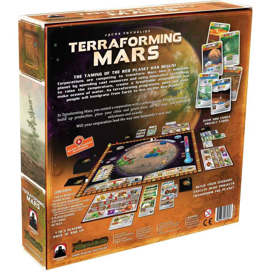 Awestuffs Terraforming Mars Board Game Award Winning Strategic Space Adventure Family Game Night