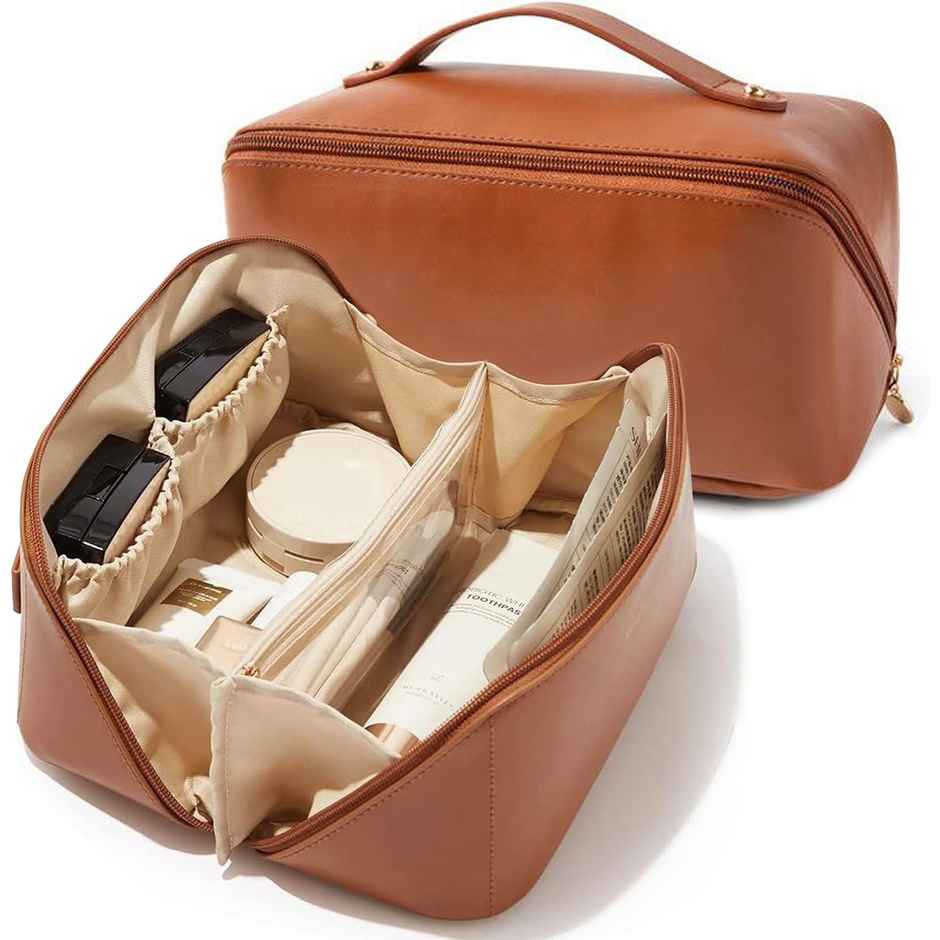 GUBB Makeup Organiser Bag | Brown