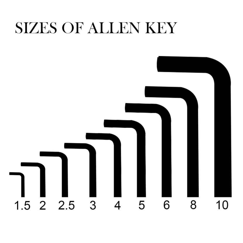 Themisto Th-T09 9Pcs Allen Key Set