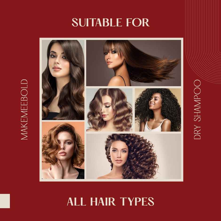 Makemeebold Dry Shampoo Spray For Women By Urban Yog