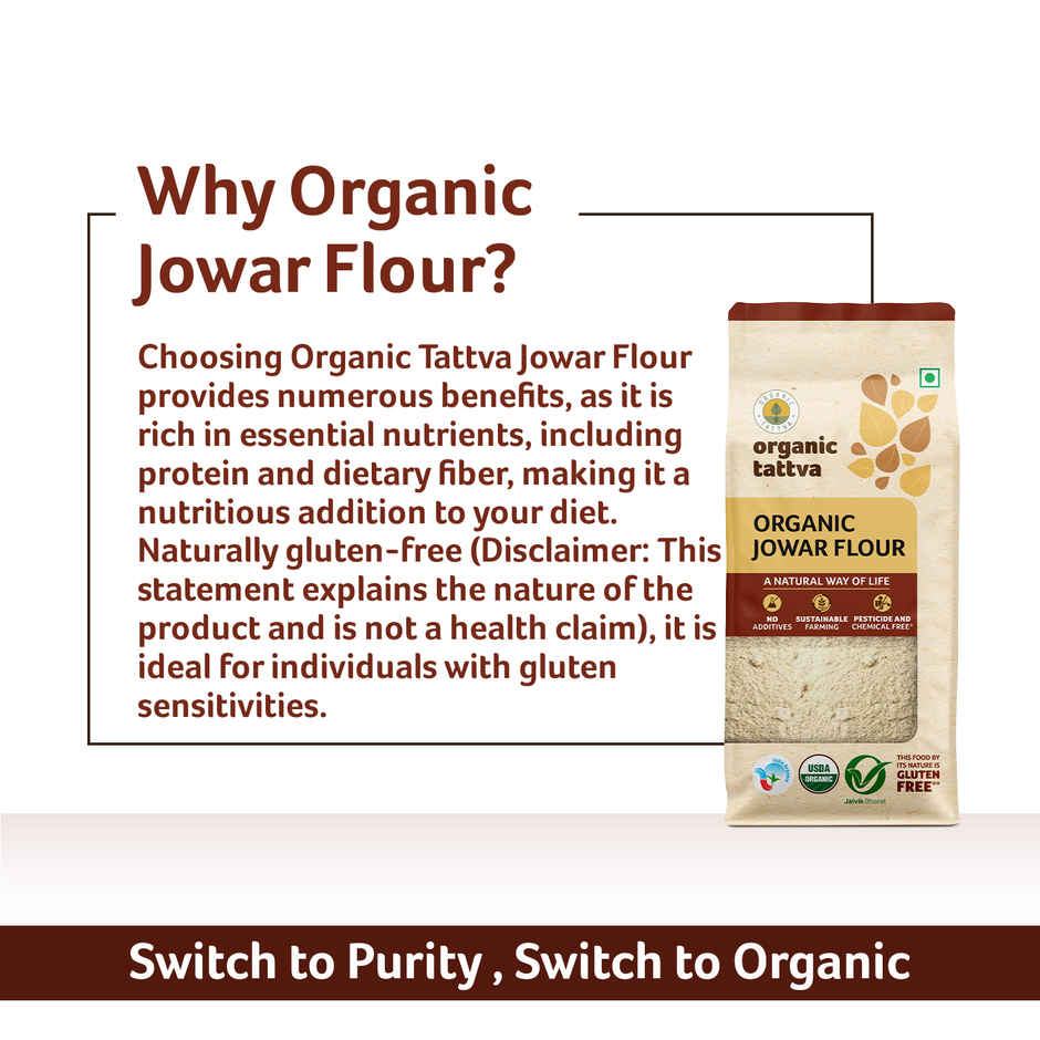 Organic Tattva Jowar Flour
