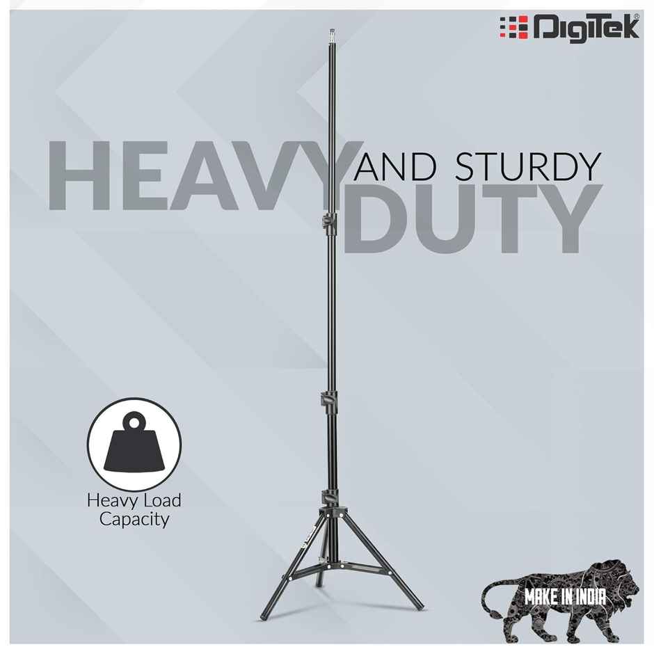 Digitek Dls-006Ft Lightweight & Portable Aluminum Alloy Light Stand For Ring Light