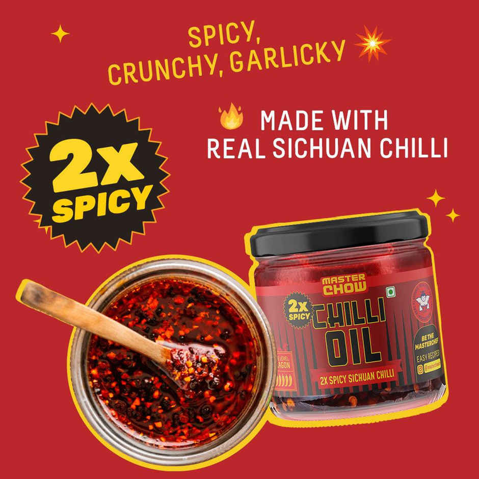 MasterChow 2X Spicy Sichuan Chilli Oil