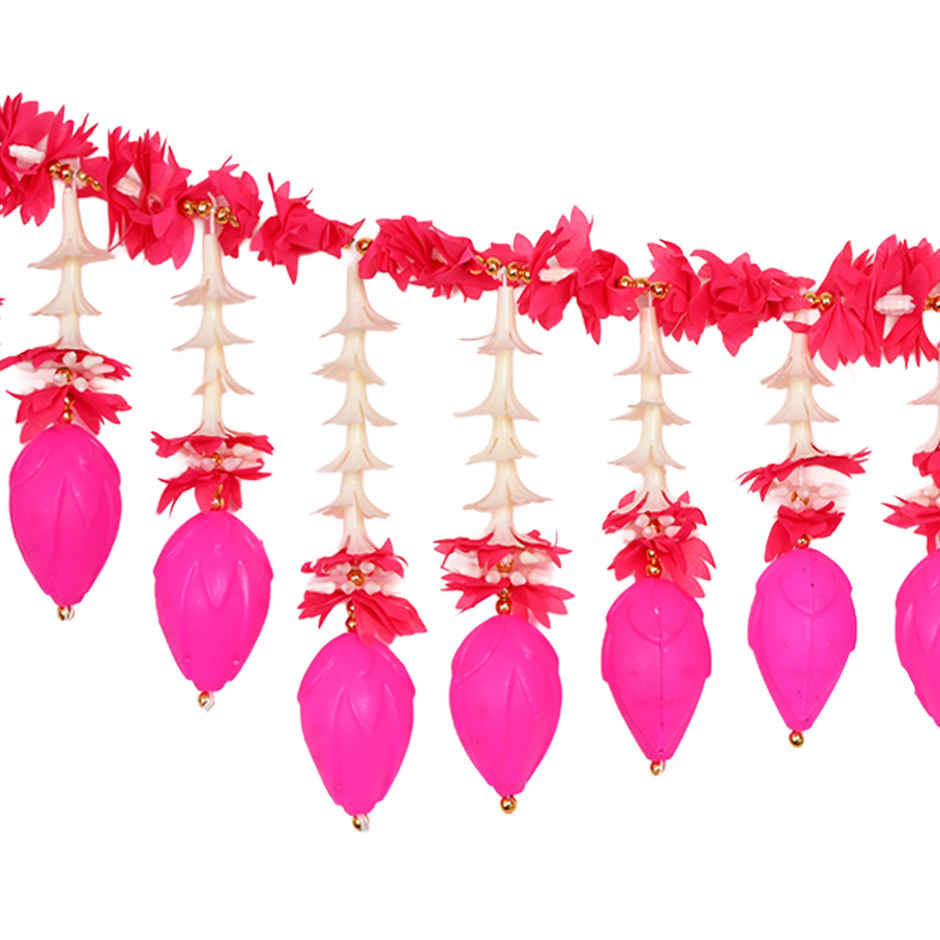 Artificial Lotus Bud Toran | Handcrafted Paper | Festival Decoration | 1 pcs | Se7en