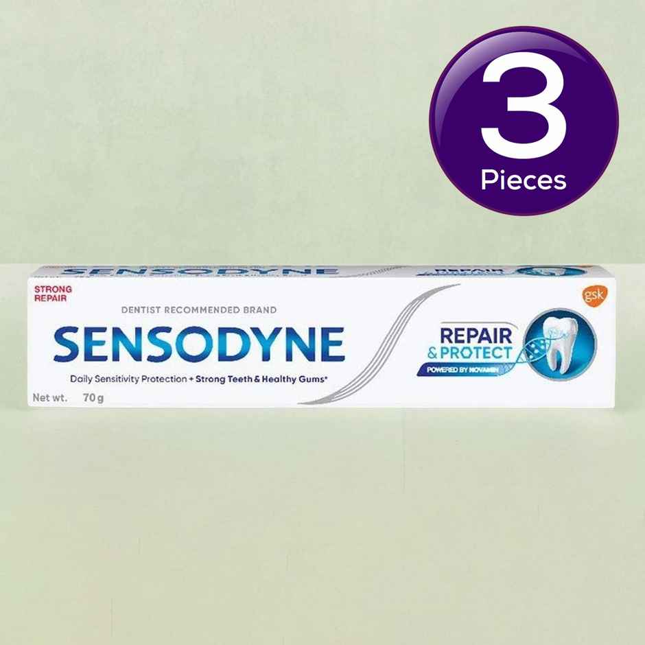 Sensodyne Sensitive Repair And Protect Toothpaste Combo