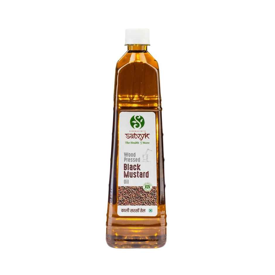 Satvyk Black Mustard (Sarson) Wood Cold Pressed Oil