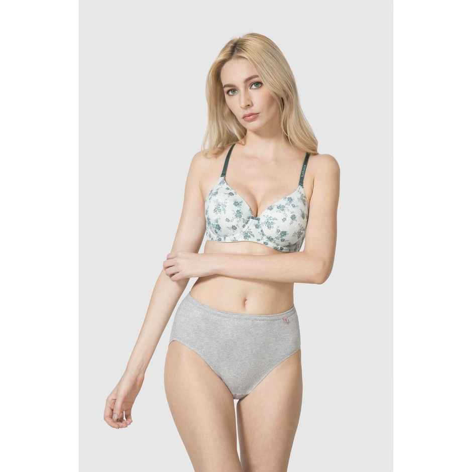 Van Heusen Women Cotton Light Assorted Solid Full Coverage Hipster Panty | Pack of 3 -XL