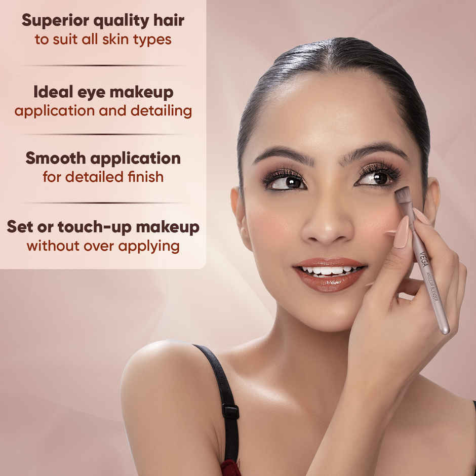VEGA Eye Shadow Blending Brush with Soft Bristles | MBN-02 | M