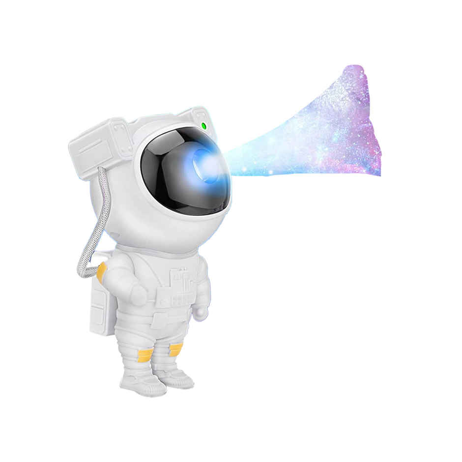 Toyshine Astronaut Space Galaxy Star Projector With Remote And Timer Night Light 360