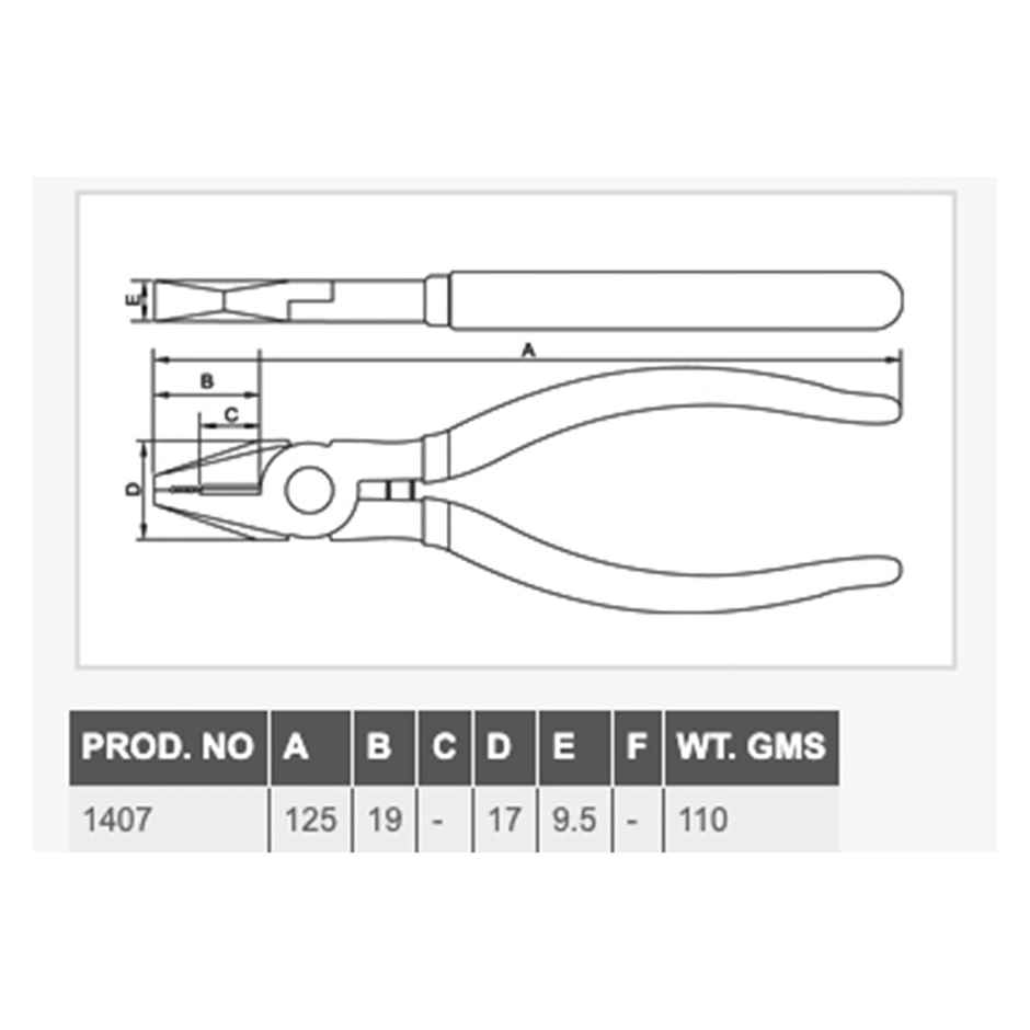 Taparia 1407 Combination Mini Plier