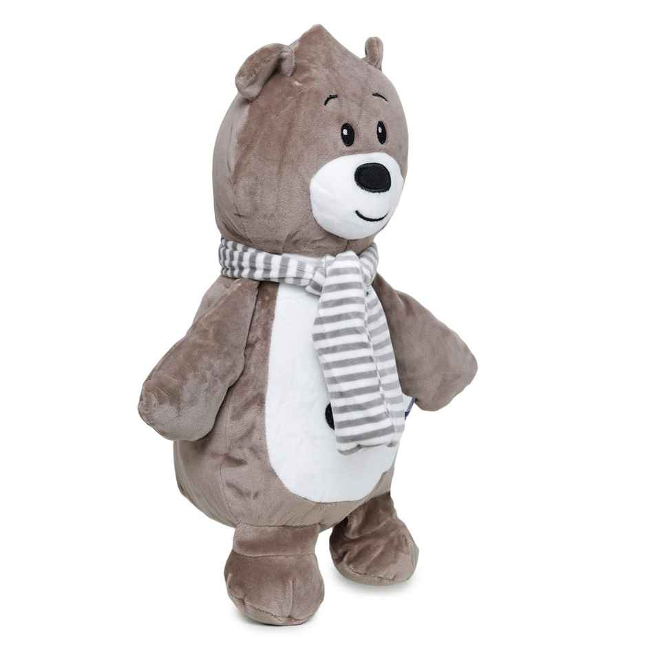 Webby Soft Animal Plush Panda Toy - Brown (30cm)