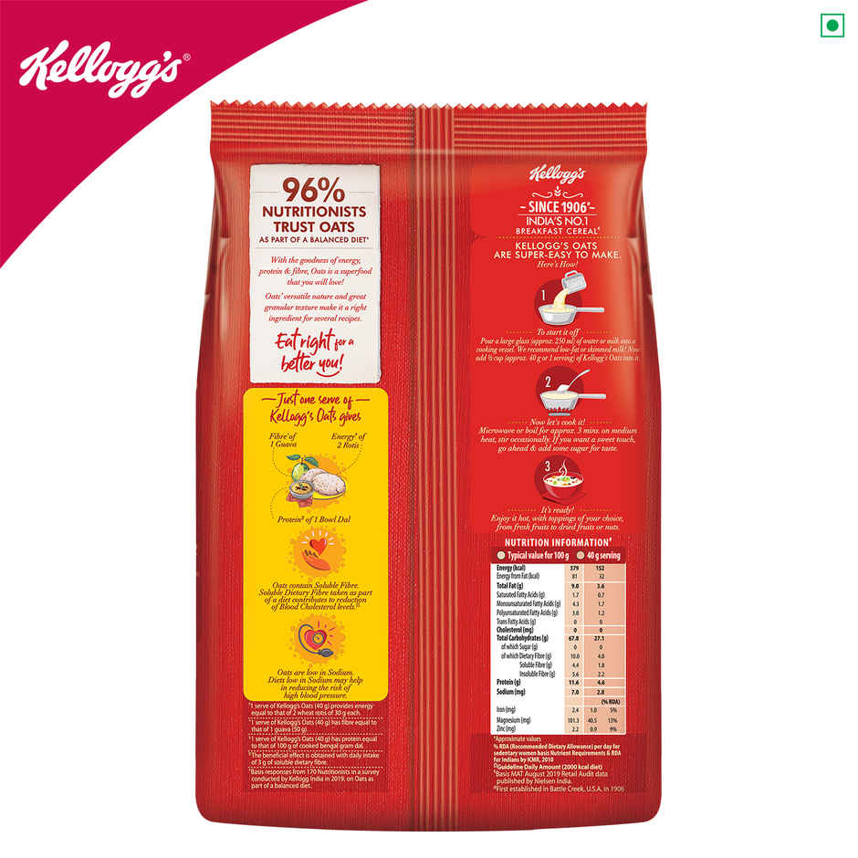 Kellogg's Heart to Heart Oats