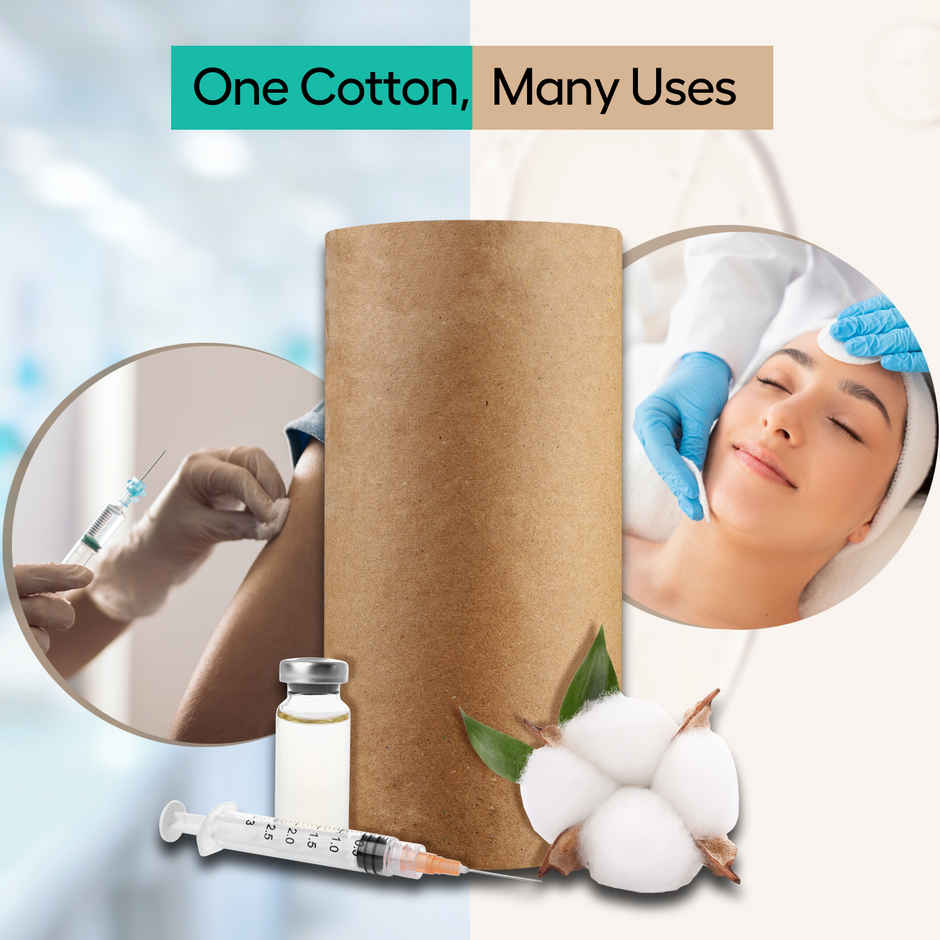 Liveasy Surgical Absorbent Cotton Roll Net