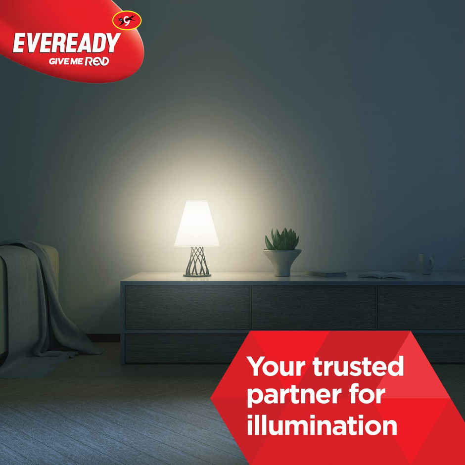 Eveready 12W Emergency Inverter LED Bulb | Cool Day Light | 6500K | 3 Hours Backup, B22 Base